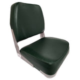 Fold Down Low Back Boat Seat - Horizon Boat Seats - 1003-AP GREEN - Marine Fiberglass Direct