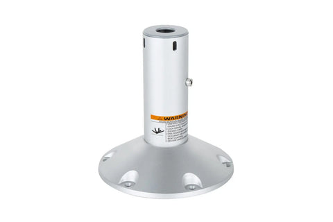 18" FORESTAR FIXED HEIGHT ANODIZED PEDESTAL with STOP - 184018-LWOSST