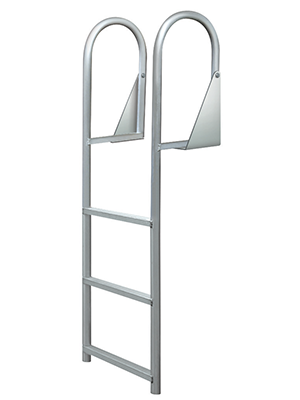 JIF Marine - 3 Step Hinged Dock Ladder - DJW3