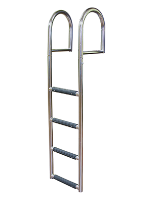 JIF Marine - Stainless Steel 6 Step Stationary Dock Ladder - DMY6