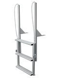 JIF Marine - WIDE 3 Step Lift Dock Ladder - EFL3W