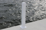 WATER & ELECTRIC POWER PEDESTAL 36"H x 8"W x 8"D W/O Hose Holder