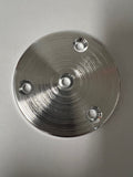 Aluminum Round Pad 3.5"x .25" - Marine Fiberglass Direct