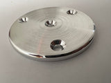 Aluminum Round Pad 3.5"x .25" - Marine Fiberglass Direct