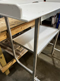 Fish Cleaning Station Fillet Table Shelf FOR 42" W x 24" D x 39.5" H - MFDFCS42OHSH