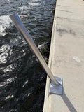 60 DEGREE SAFETY GRAB BAR FOR TRUCK BUMPER - ALUMINUM TUBE - MFD-MET23A60