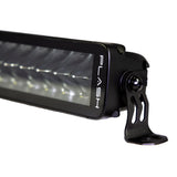 12" X2-Series LED Light Bar in Black Housing Image PLASH Side Profile