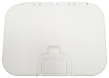 7-1/4" x 11-1/4" Deck Access Hatch Plate - Offshore Series Slam Latch Locking System - Marine Fiberglass Direct