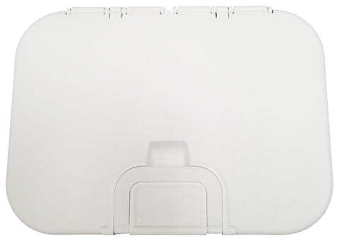 7-1/4" x 11-1/4" Deck Access Hatch Plate - Offshore Series Slam Latch Locking System - Marine Fiberglass Direct
