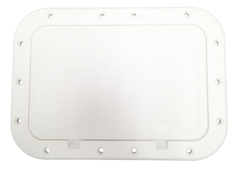 7" x 11" Deck Access Hatch Plate - Pry Out - Marine Fiberglass Direct