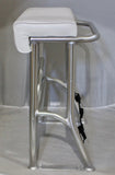 Traditional Aluminum Leaning Post - 34" W x 12.5" D x 31.5" H
