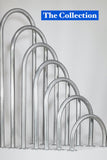Marine Dock & Boat - 36" H x 16.5" W - Aluminum Handrail - Safety Grab Bar Rail - Marine Fiberglass Direct
