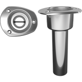Mate Series 0 degree, Oval Top 316 Stainless -C2000ND Rod Holder - Marine Fiberglass Direct