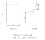 CENTER CONSOLE - 53"H x 38"W x 38"D - CMCC09 - Marine Fiberglass Direct