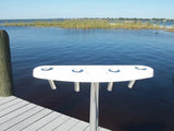 CM Marine Rocket Launcher W/4 Stamped S/S Rod Holders -- CMRL4