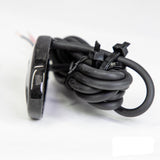 CORPUS - Green Carbon Fiber LED Deck Light - Black Housing