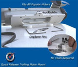 DBS-1 DogBone Trollling Motor Mount-Minn Kota-MotorGuide - Marine Fiberglass Direct
