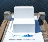 CENTER CONSOLE - 29.5"H x 33"w x 39"D - CMCC06 - Marine Fiberglass Direct
