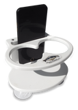 Beverage/Cup/ Skinny Drink Cell phone holder- 6 3/4" X 5 1/2" X 3 1/8" Tall (2 7/8" Diameter (2))  Cell Phone Slot 3/4" -DSD-CELL - Marine Fiberglass Direct