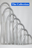 Marine Dock & Boat - 36" H x 16.5" W - Aluminum Handrail - Safety Grab Bar Rail - Flat Base