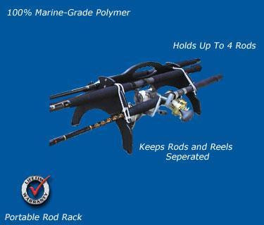 FISHING ROD AND REEL HOLDER- EASY CARRIER - Marine Fiberglass Direct