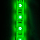 Green Strip Light for Boat Kayak Truck or Bar IP68 Marine Rated waterproof