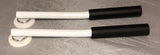 QTY. 2 - Universal Marine Boat Support Post -22" White powder coated - METLPTACWPC