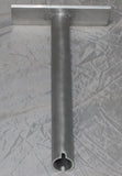 Rod holder Mount for bait tables and accessories - Angled at 15 degrees