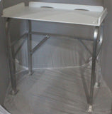 Fish Cleaning Station Fillet Table Dock  42" W x 24" D x 39" H - MFDFCS42