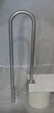 38"H x 8" W - Aluminum Boat Grab bar High Side  - Safety Handrail for Marine, Dock, Deck, Pool, Hot Tub