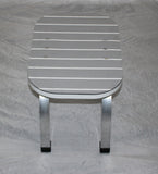 Fish Casting Platform 12" x 18" - Brushed gray - Spotting and Sighting Fly and Flats Fishing or Gheenoe