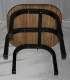 Casting Platform 20" x 20" - TEAK- Spotting and Sighting Fly and Flats Fishing - Marine Fiberglass Direct