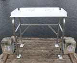 Fish Cleaning Station Fillet Table Dock  42" W x 24" D x 39" H - MFDFCS42