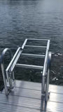 Marine - 4 Step Swivel Dock Ladder - Marine Fiberglass Direct