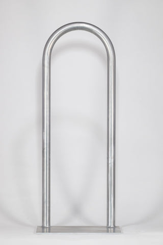 Marine Dock & Boat 36" Aluminum Handrail - Safety Grab Bar Rail - Cooler Mount Grab Bar - Large Flat Base - Ice Chest/ Cooler/ Skiff - Marine Fiberglass Direct