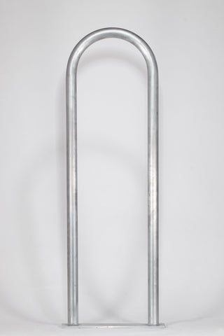 Marine Dock & Boat - 42" H x 13" W Aluminum Handrail - Safety Grab Bar Rail - Flat Base - Marine Fiberglass Direct