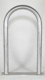 Marine Dock & Boat - 24" H x 13" W Aluminum Handrail - Safety Grab Bar Rail- Flat Base