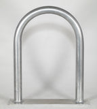 Marine Dock & Boat - 18" H x 13" W Aluminum Handrail - Safety Grab Bar Rail - Flat Base