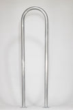 Marine Dock & Boat - 48" H x 13" W - Aluminum Handrail - Safety Grab Bar Rail - Marine Fiberglass Direct