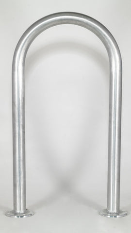 Marine Dock & Boat - 24" H x 13" W - Aluminum Handrail - Safety Grab Bar Rail - Marine Fiberglass Direct