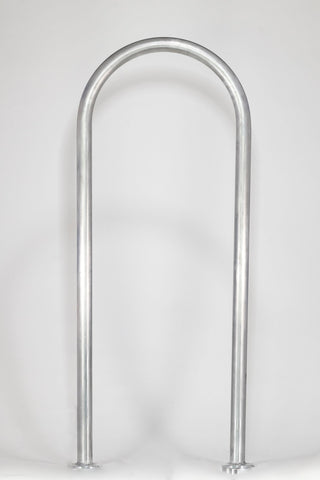 Marine Dock & Boat - 42" H x 16.5" W - Aluminum Handrail - Safety Grab Bar Rail - Marine Fiberglass Direct