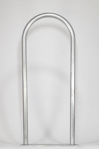 MARINE DOCK & BOAT - 42" H X 16.5" W - ALUMINUM HANDRAIL - SAFETY GRAB BAR RAIL - FLAT BASE - Marine Fiberglass Direct