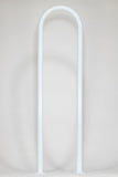 Marine Dock & Boat - 48" H x 13" W - Aluminum Handrail - Safety Grab Bar Rail - White Powder Coating