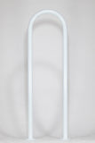Marine Dock & Boat - 42" H x 13" W - Aluminum Handrail - Safety Grab Bar Rail - White Powder Coating