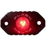RED LED Rock Lights SEMA Truck Underglow Accent PlashLights