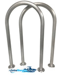 Two (2) Marine Dock & Boat - 42" H x 16.5" W - Hand Rails - Grab Bars - Marine Fiberglass Direct