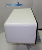 C&M Marine - 28" Electronics Box - 28" x 15-1/4" x 11-1/2" - RWEB28 "White" - Marine Fiberglass Direct