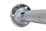 Marine Dock & Boat - 48" H x 16.5" W - Aluminum Handrail - Safety Grab Bar Rail - Marine Fiberglass Direct