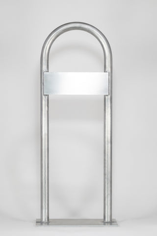 Marine Dock & Boat 36" Aluminum Handrail - Safety Grab Bar Rail - Cooler Mount Grab Bar - Large Flat Base - Ice Chest/ Cooler with Lateral Control Plate