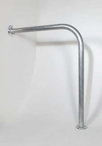 37" H x 17" W - Aluminum Boat Grab bar  - Safety Handrail for Marine, Dock, Deck, Pool, Hot Tub